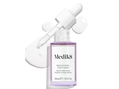 Medik8 Retinol Alternative Peptide-Infused Serum, Bakuchiol Peptides, 1 fl oz/30 mL