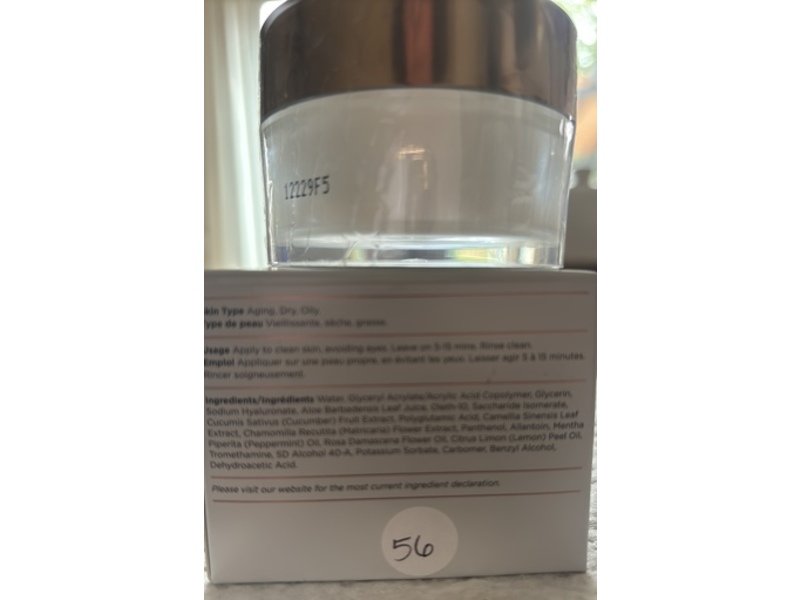 Osmosis Hydraluxe Firming Gel Mask, 1 fl oz/30 mL