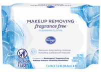 Kroger Makeup Removing Cleansing Cloths, 25 Count - thumbnail 1