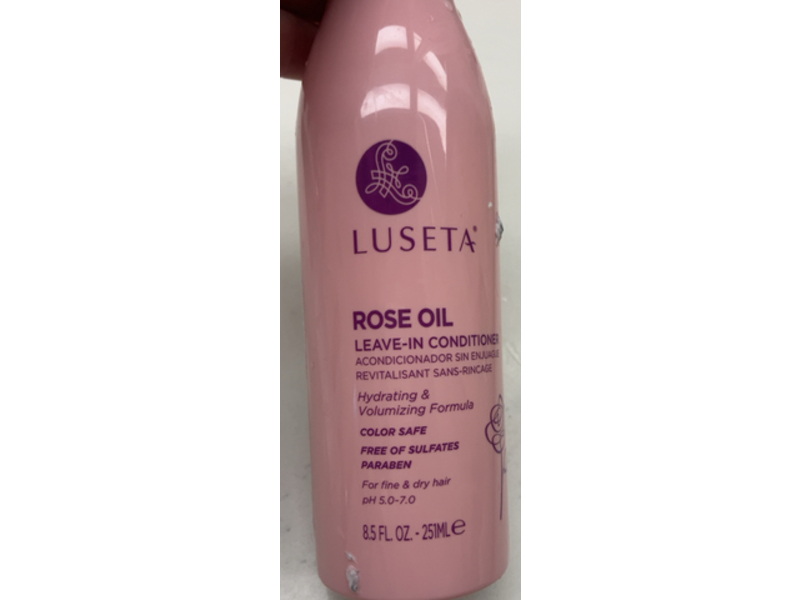 Luseta Rose Oil Leave In Conditioner, 8.5 fl oz/251 mL