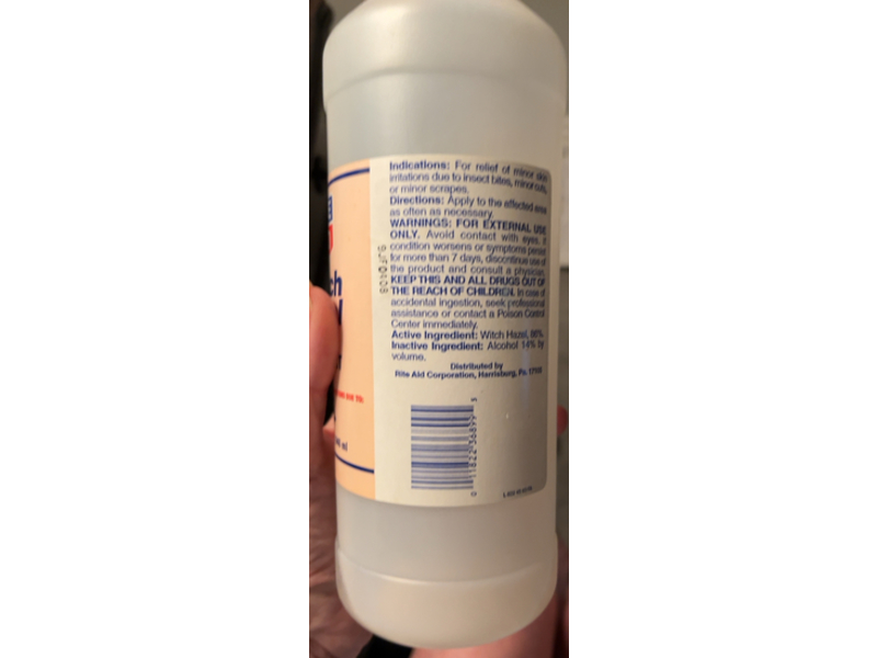 Rite Aid Astringent, Witch Hazel, 32 fl oz/946 mL