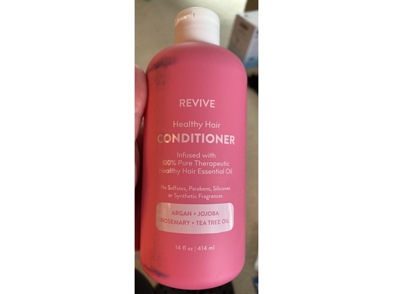 Revive Healthy Hair Conditioner, Argan + Jojoba Rosemary + Tea Tree Oil, 14 fl oz/414 mL