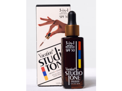 Vacation Studio Tone Sunscreen, SPF 50, 0.3 fl oz/8 mL