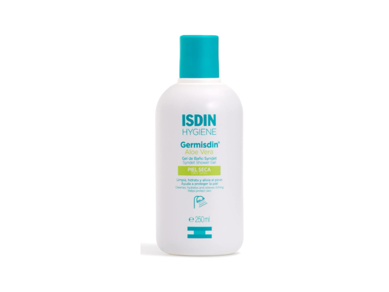 ISDIN Hygiene Syndet Shower Gel, Aloe Vera, 250 mL