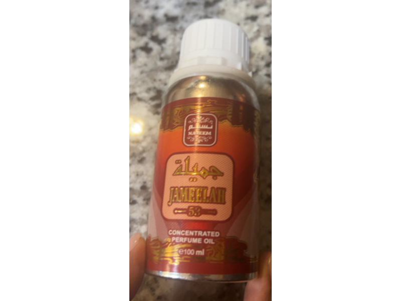 Naseem Jameelah Concentrated Perfume Oil, 100 mL