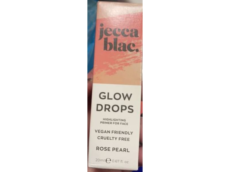 Jecca Blac Glow Drops, Rose Pearl, 0.67 fl oz/20 mL