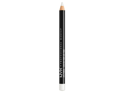 NYX Professional Makeup Slim Eye + Eyebrow Pencil, 918 White Pearl, 0.04 oz/1 g
