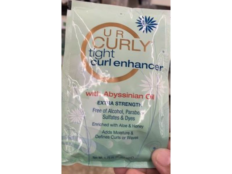 UR Curly Tight Curl Enhancer, Abyssinian Oil, 1.75 fl oz/52 mL