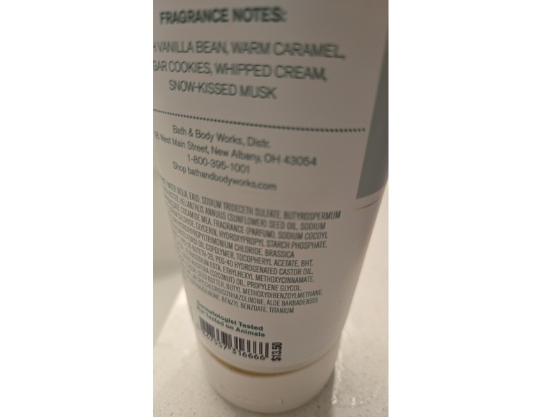 Bath & Body Works Moisturizing Body Wash, Vanilla Bean Neol, Shea Butter+Cocoa Butter, 10 fl oz/295 mL