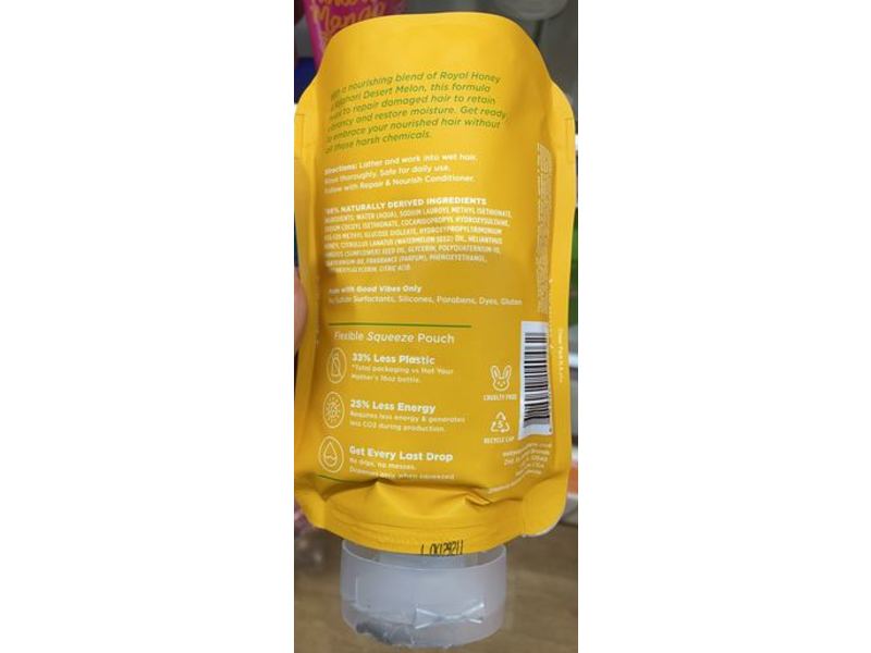 Not Your Mother's Repair & Nourish Shampoo, Royal Honey & Kalahari Desert Melon, 13 fl oz/385 mL