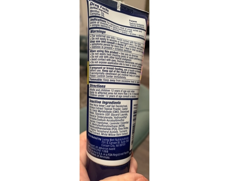 Rub On Relief Arthritis Pain Relief Cream, 3 oz/88 mL