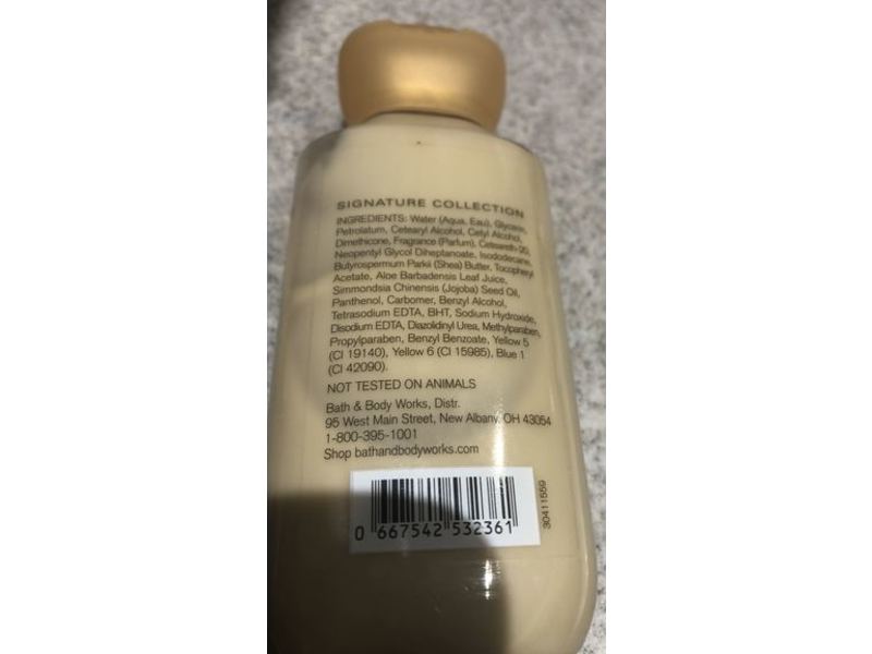 Bath & Body Works Body Lotion, Vanilla Bean Noel, 3 fl oz/88 mL