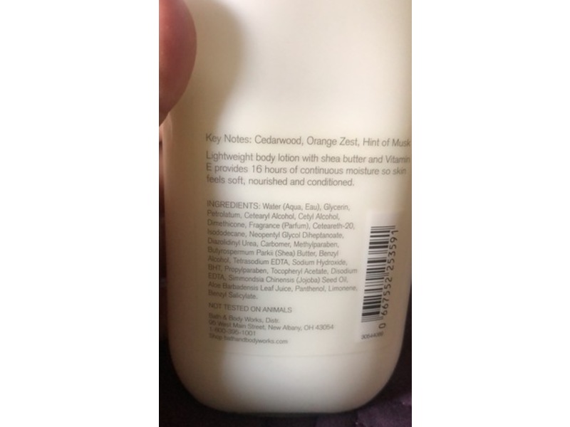 Bath and Body Works Body Lotion, Paris, 8 fl oz/236 mL