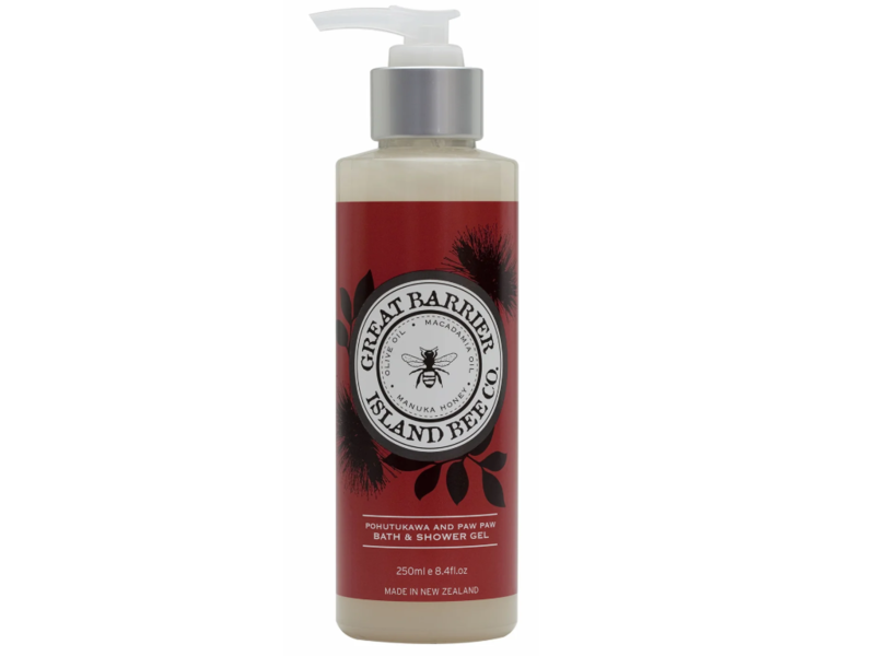 Matakana Botanicals Pohutukawa And Paw Paw Bath & Shower Gel, 8.4 fl oz/250 mL
