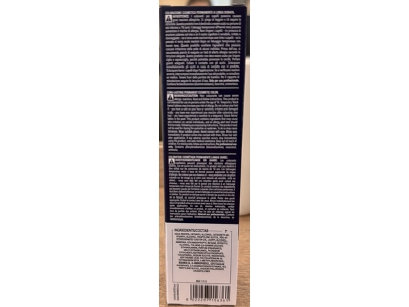 Alfaparf Milano Evolution Of The Color Long Lasting Permanent Color, 7 Rubio Medio, 2.06 fl oz/60 mL