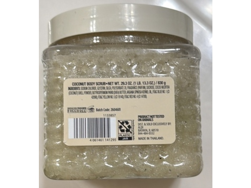 Lacura Body Scrub, Coconut, 29.3 oz/830 g