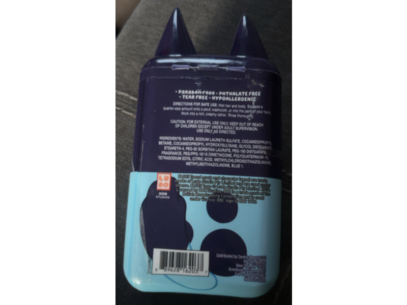 Bluey 3 In 1 Body Wash + Shampoo & Conditioner, 14 fl oz/414 mL
