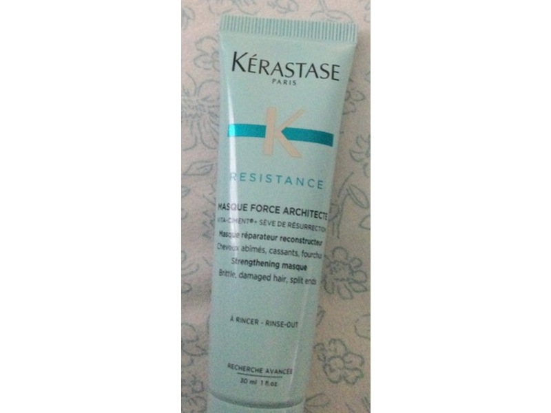 Kerastase Paris Resistance Masque Force Architecte Hair Mask, 1 fl oz/30 mL