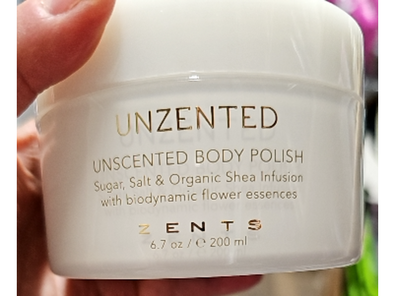 Zents Unzented Body Polish, 6.7 oz/200 mL