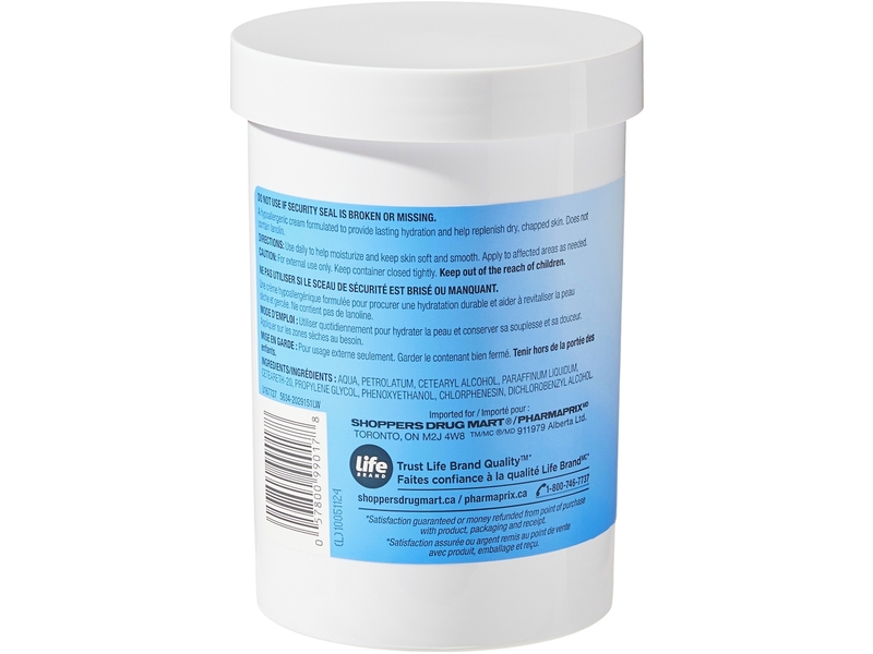 Life Brand Moisturizing Base Cream, Sensitive Skin, 450 g