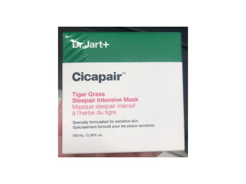 Dr. Jart+ Cicapair Tiger Grass Sleepair Intensive Mask, 3.38 fl oz/100 mL