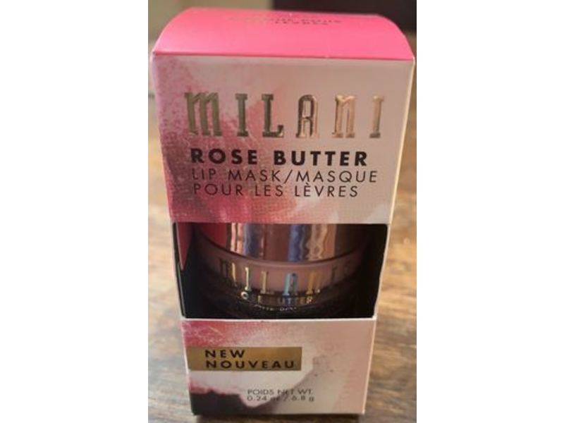 Milani Lip Mask, Rose Butter, 0.24 oz/6.8 g