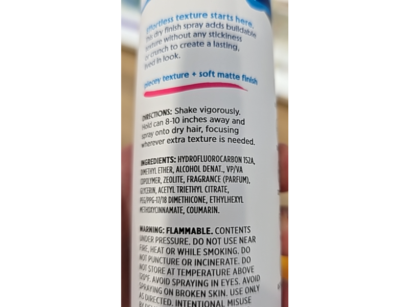 Not Your Mother's Texturizing Beach Babe Dry Finish Spray, 5.5 oz/156 g