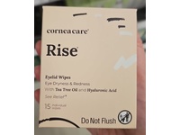 Cornea Care Rise Eyelid Wipes, Tea Tree Oil & Hyaluronic Acid, 15 Count - Image 3