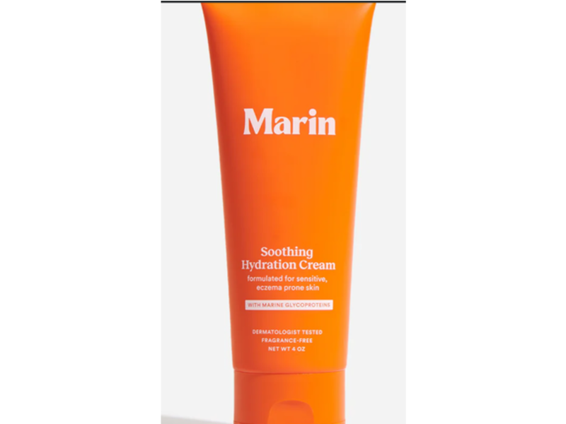Marin Soothing Hydration Cream, Marine Glycoproteins, 4oz