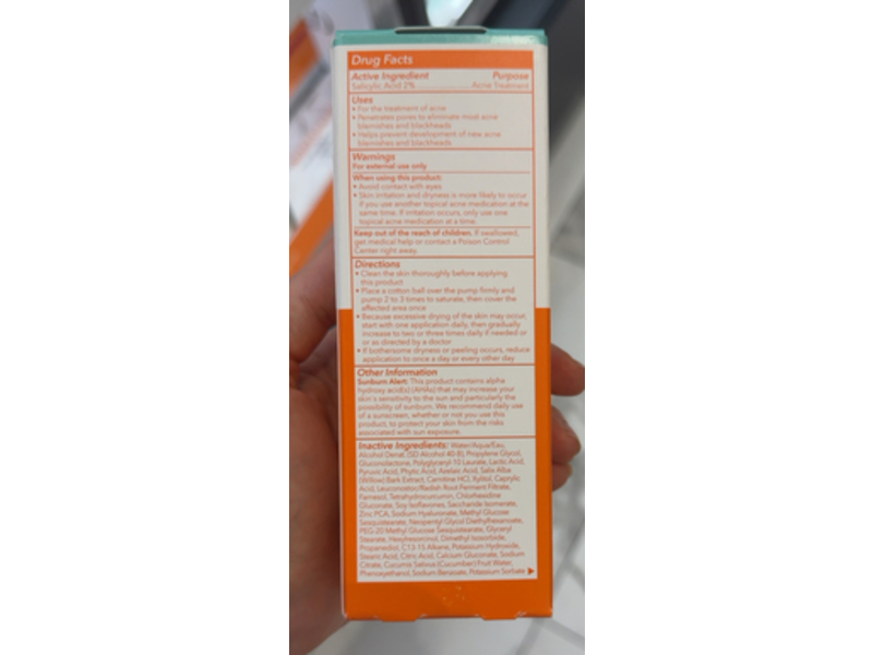 Dr Dennis Gross Alpha Beta 2% BHA Liquid Acne Treatment Breakout Solution, Salicylic Acid, 5.0 fl oz/150 mL