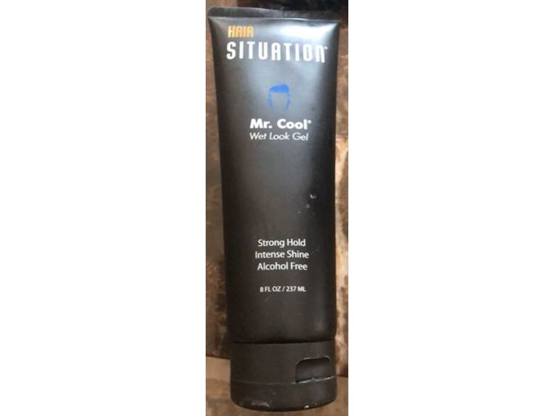 Hair Situation Mr.Cool Wet Look Gel, Intense Shine, Alcohol Free, 8 fl oz/237 mL