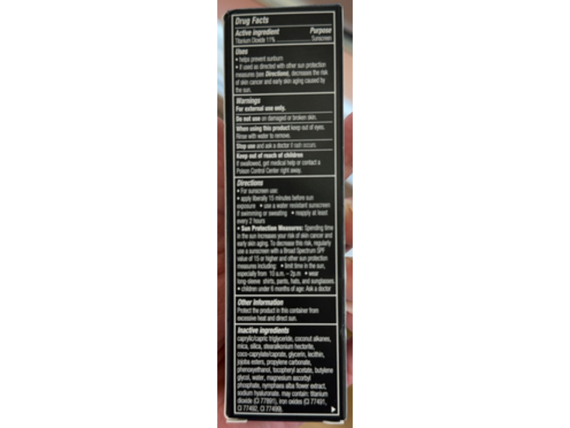 BareMinerals Original Pure Serum Radiant Natural Liquid Foundation Mineral, Medium Neutral 3, SPF 20, 1 fl oz/30 mL