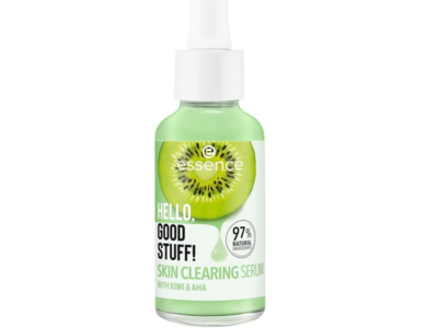 Essence Hello Good Stuff Skin Clearing Serum, Kiwi And Aha, 1.01 fl oz/30 mL