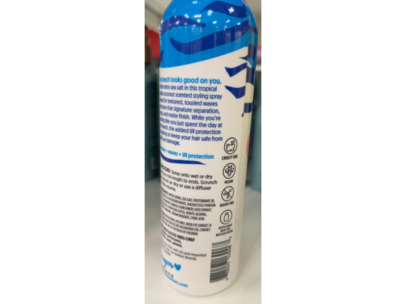 Not Your Mother's Texturizing Beach Babe Spray, Sea Salt, 8 fl oz/236 mL