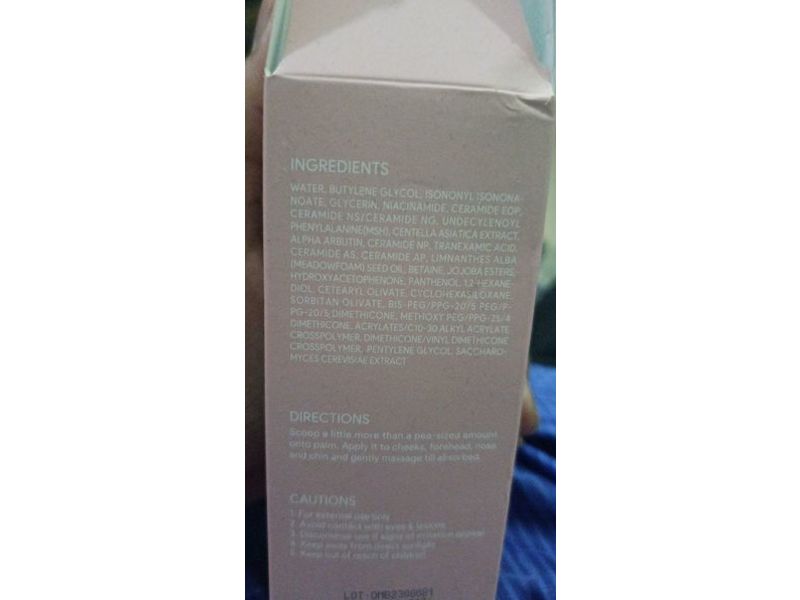 Skintific Brightening Moisture Gel, MSH Niacinamide, 2.67 fl oz/80 g