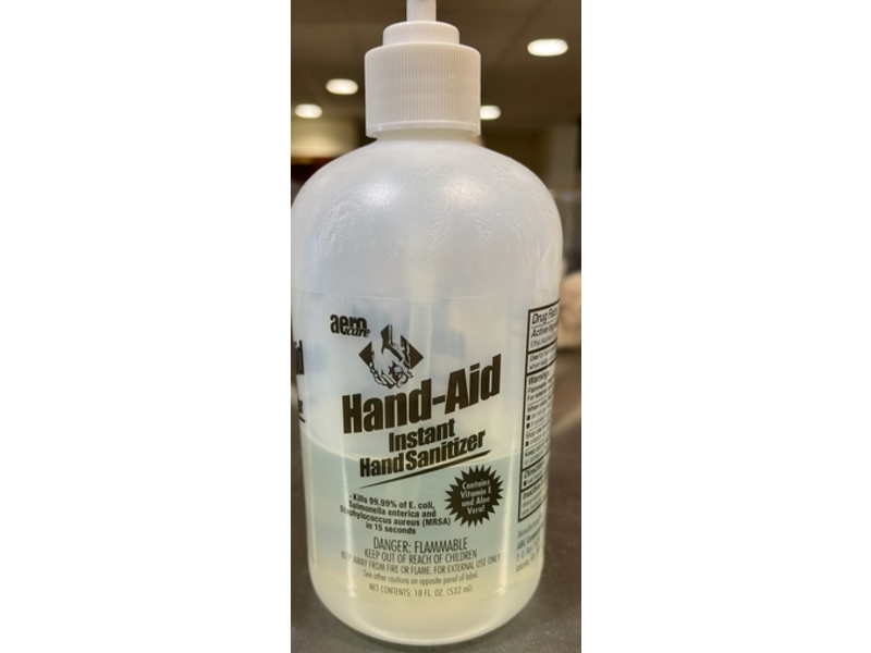 Aero Hand Acid Instant Hand Sanitizer, 18 fl oz/532 mL