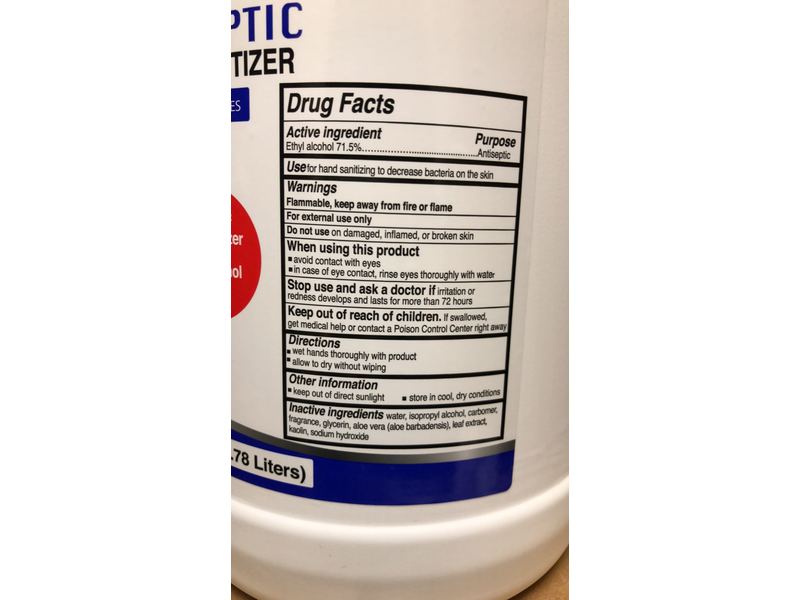 Dermokil Antiseptic Hand Sanitizer, 1 Gallon