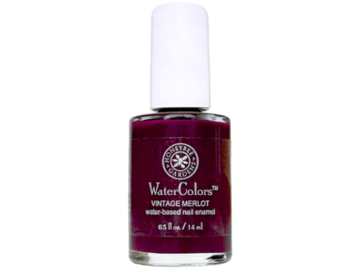 Honeybee Gardens WaterColors Nail Enamel, Vintage Merlot, 0.5 fl oz/14 mL