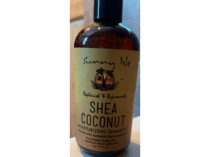 Sunny Isle Shea Coconut Moisturizing Shampoo, 12 fl oz