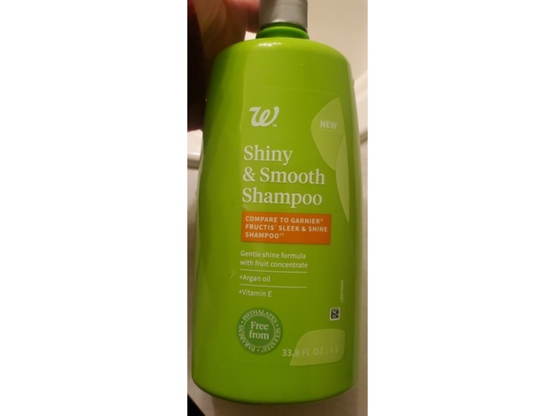 Walgreens Shiny & Smooth Shampoo, 33.8 fl oz/1 L