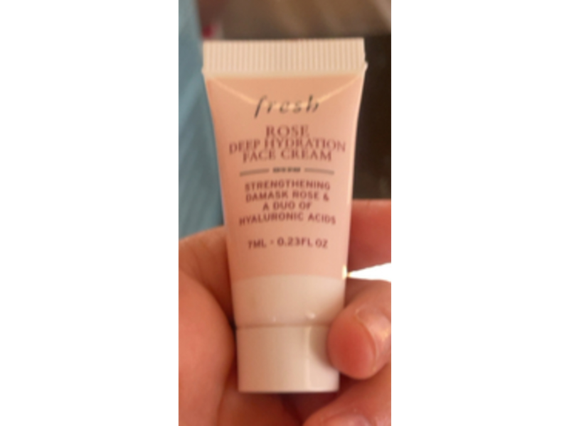 Fresh Rose Deep Hydration Face Cream, 0.23 fl oz/7 mL
