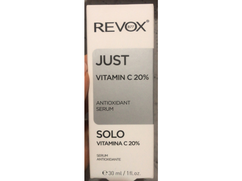 Revox Just Antioxidant Serum, Vitamin C 20%, 1 fl oz/30 mL