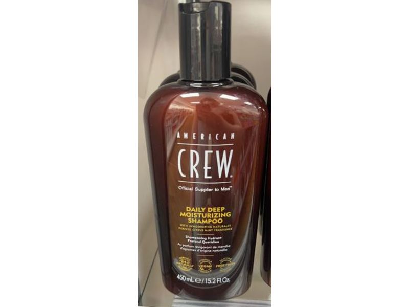 American Crew Daily Deep Moisturizing Shampoo, 15.2 fl oz/450 mL