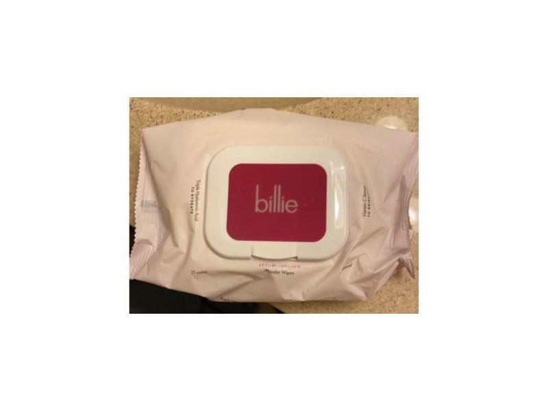 Billie Wonder Wipes, Vitamin C Serum, 25 Count