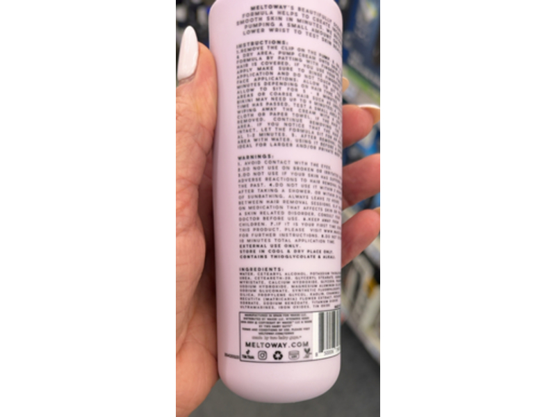 Wakse Meltoway Fairy Floss Face & Body Cream, 6.7 fl oz/200 mL