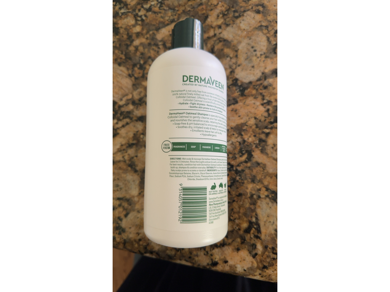 DermaVeen Oatmeal Shampoo 500ML