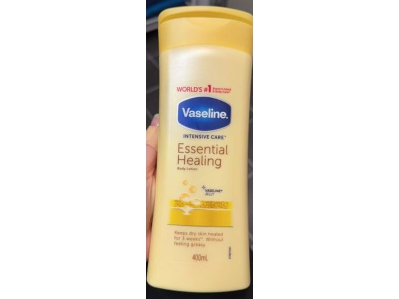 Vaseline Essential Moisture Daily Body Lotion, 13.52 oz/400 mL