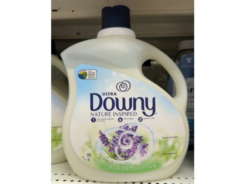 Ultra Downy Nature Inspired Fabric Conditioner, Honey Lavender, 111 fl oz/3.29 L