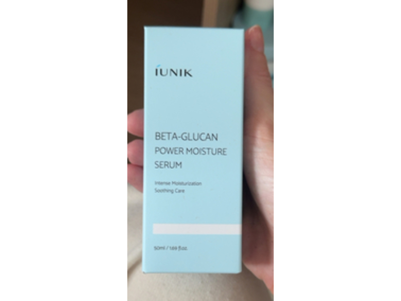 Iunik Beta-Glucan Power Moisture Serum, 1.69 fl oz/50 mL