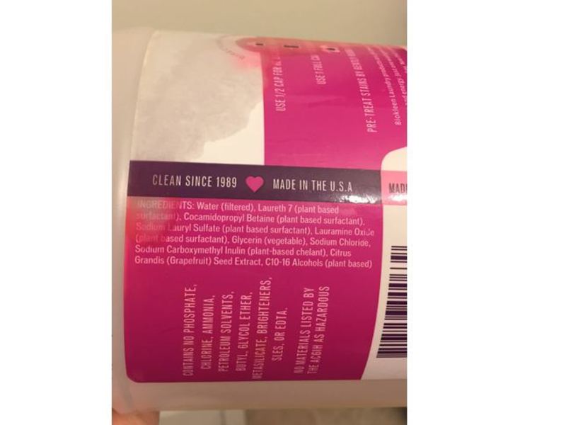 Biokleen Free & Clear Laundry Liquid, 64 fl oz